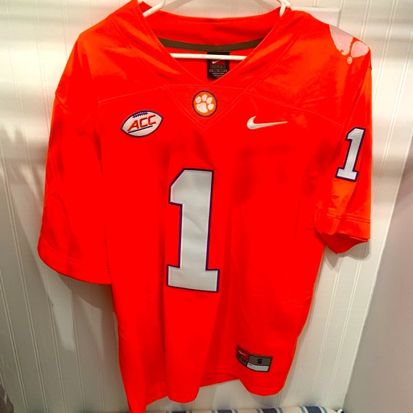 Nike Other - Brand new Clemson Nike Jersey size small Shipley on back 1